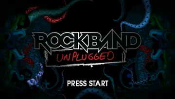 Rock Band Unplugged (EU) screen shot title